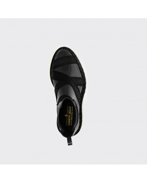 LEMON JELLY FRANKIE RAIN BOOTS - BLACK