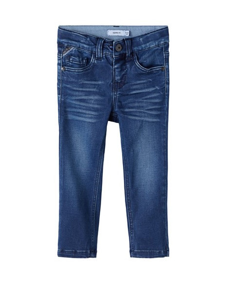 NAME IT THEO DNMCLASS PANT - DARK BLUE DENIM
