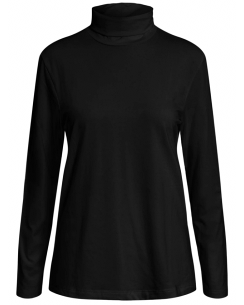 BRANDTEX POLO TRÖJA - BLACK