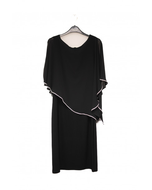 JOSEPH RIBKOFF DRESS - BLACK