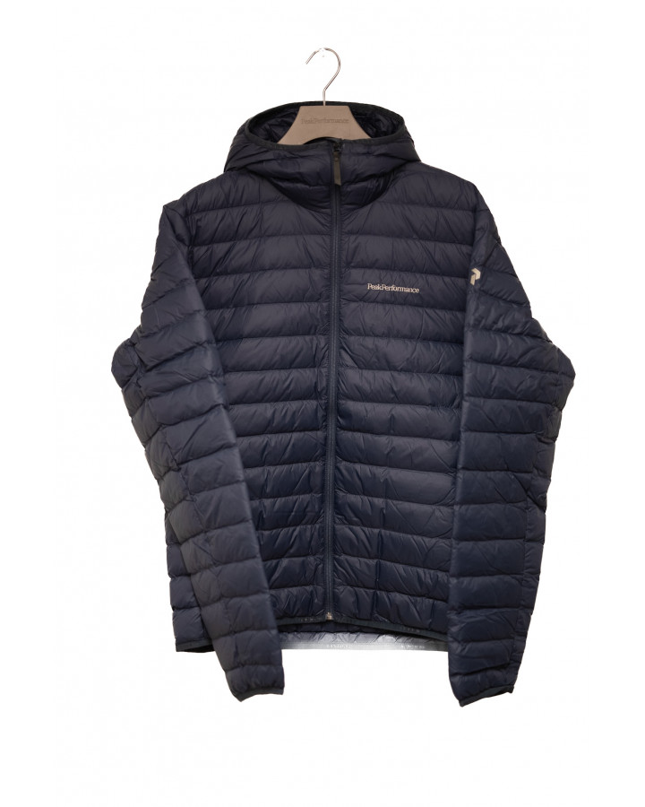 PEAK PERFORMANCE M DOWN LINER HOOD JACKET BLUE SHADOW