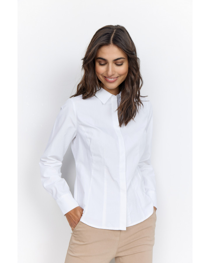 Soya Concept Netti 123 Shirt in White main image 1