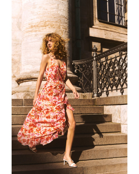 VILA VIGILLA SINGLET WRAP ANKLE DRESS