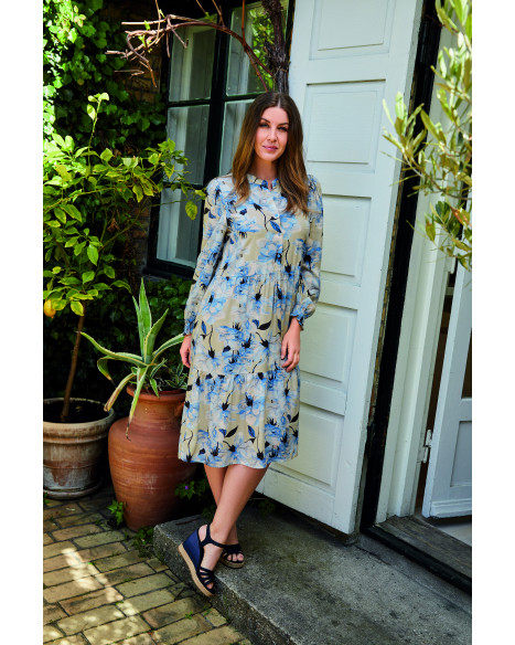 SIGANTURE BLOMMIG KLÄNNING