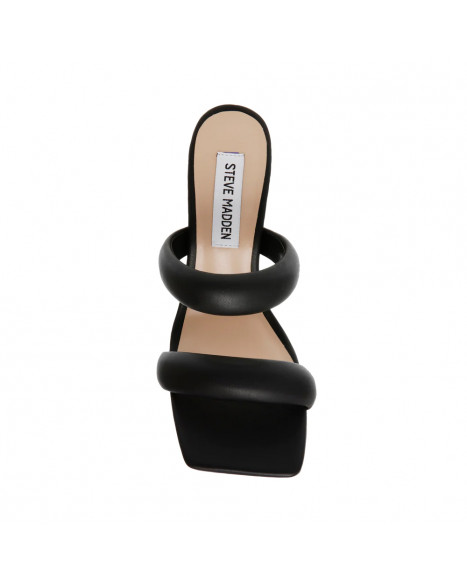 STEVE MADDEN JETFUEL SANDAL - BLACK