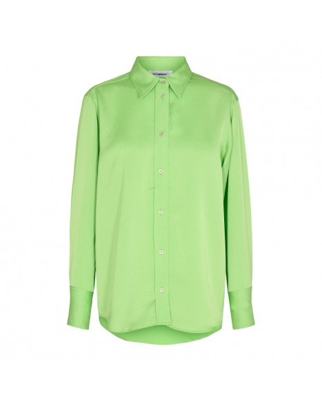 CO´COUTURE ELIAH SHIRT - LIME & NEW BLUE