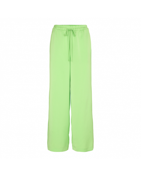 CO´COUTURE ELIAH PANT - LIME & NEW BLUE