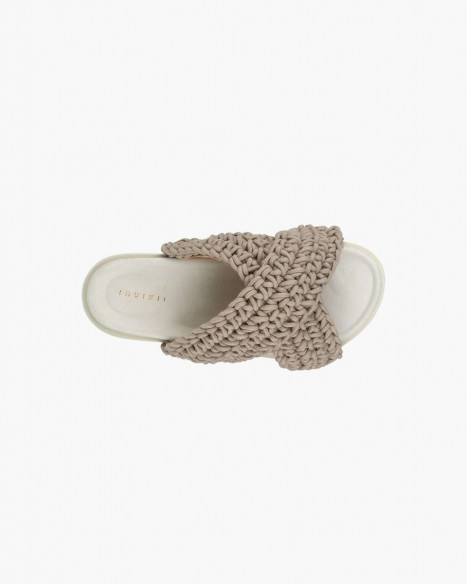 INUIKII WOVEN SLIPPER - TAUPE