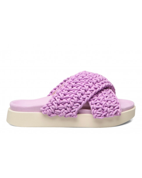 INUIKII WOVEN SLIPPER - PURPLE