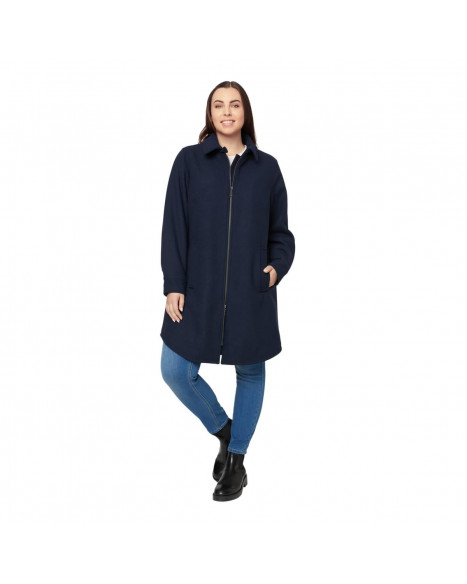 CISO COAT - NAVY MELANGE