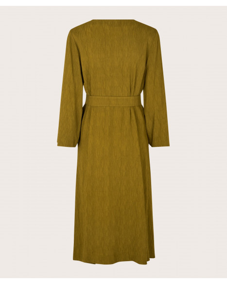 MASAI NYRAI DRESS - BLACK & PLANTATON