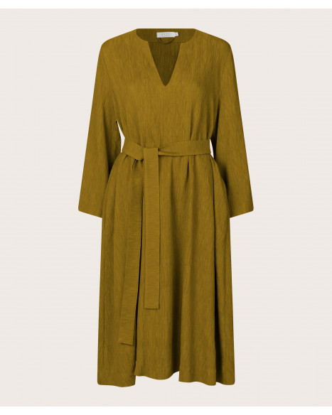 MASAI NYRAI DRESS - BLACK & PLANTATON