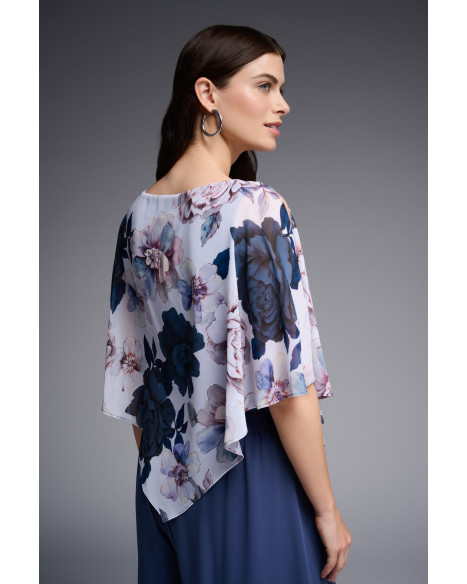 JOSEPH RIBKOFF BLUS - VANILLA MULTI