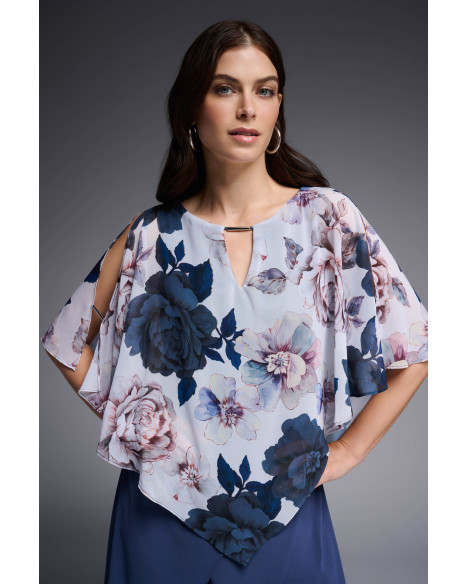 JOSEPH RIBKOFF BLUS - VANILLA MULTI