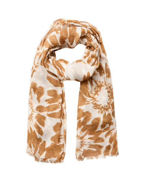 SOYA MUNTAS SCARF - GOLDEN YELLOW COMBI