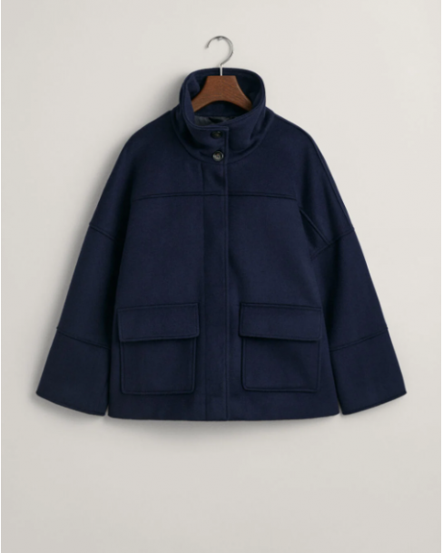 GANT CROPPED WOOL JACKET -...