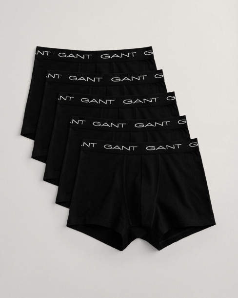 GANT TRUNK 5-PACK - BLACK