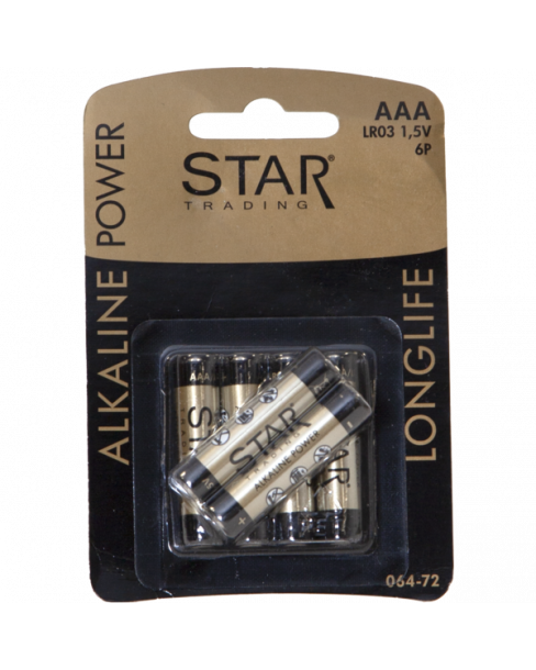 STAR BATTERI AAA 1,5V POWER...