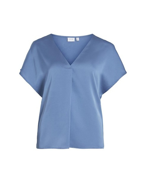 VILA VIELLETTE V-NECK TOP
