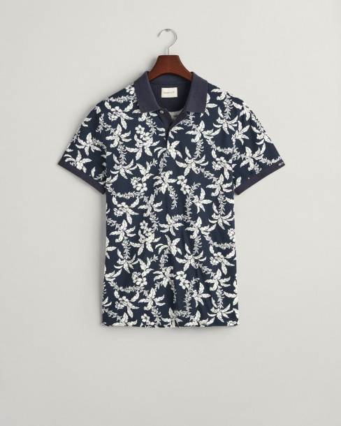 GANT PALM LEI PRINT SS POLO...