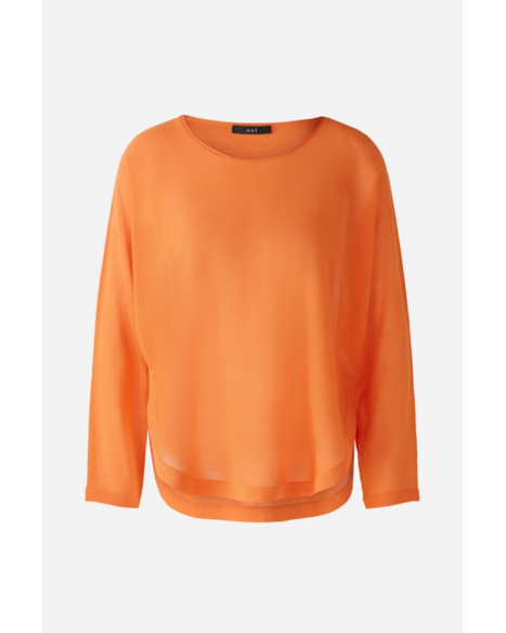 OUI PULLOVER - VERMILLION ORANGE