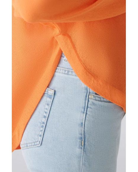 OUI PULLOVER - VERMILLION ORANGE