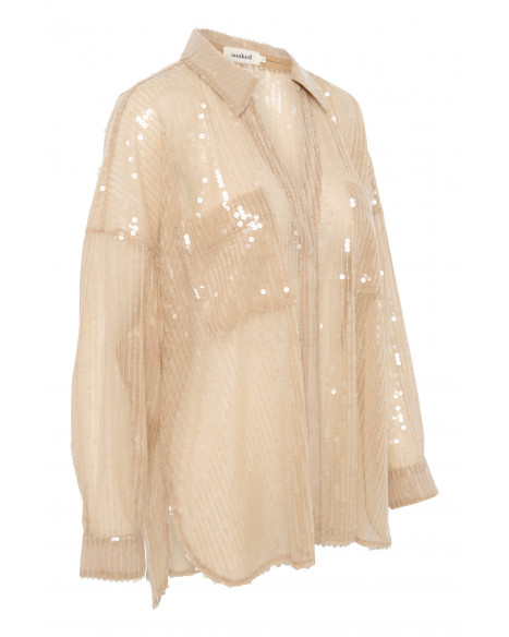 SOAKED IN LUXURY SLCHARLEE SKJORTA