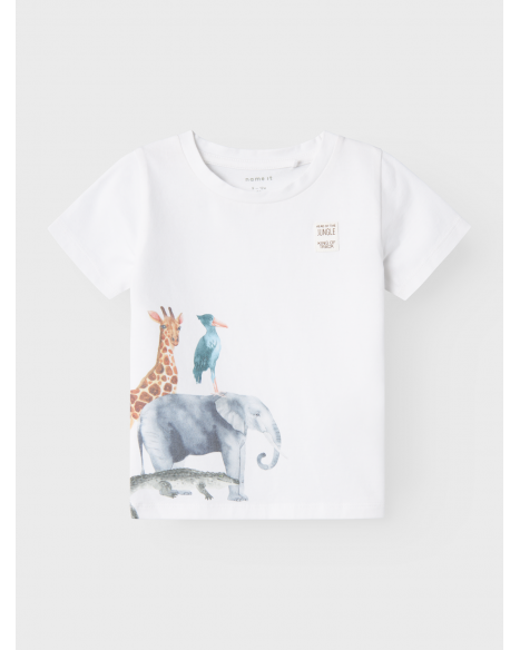 NAME IT NMMJASO SS TOP BOX - BRIGHT WHITE