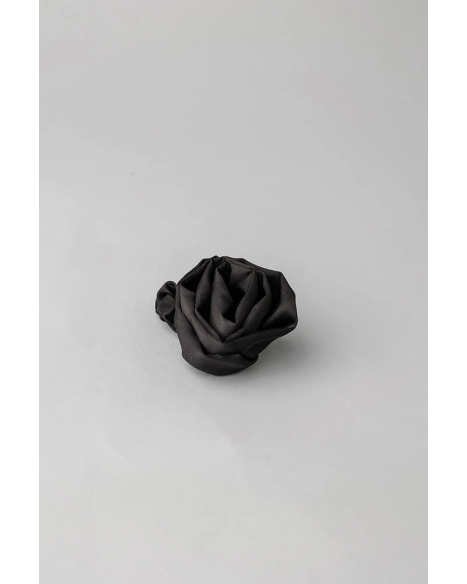 BOW1 ROSE HAIR BAND - BLACK