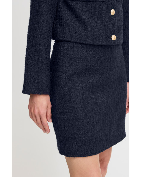 B.YOUNG BYEPIA SKIRT - NAVY BLAZER