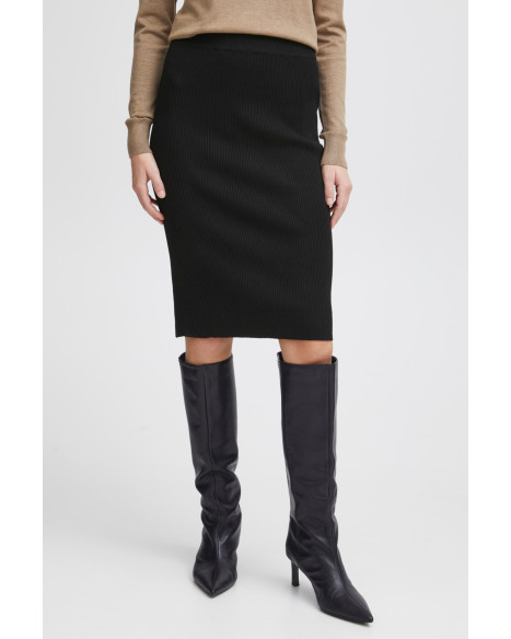 B.YOUNG BYMMORLA PENCIL SKIRT - BLACK
