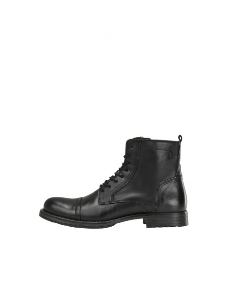 JACK & JONES RUSSEL LEATHER 19 LN - ANTHRACITE