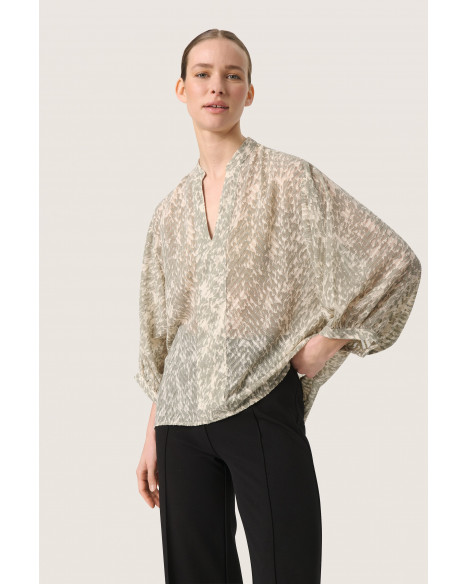 SOAKED SLOSAKA AMILY BLOUSE - SHADOW DROP PRINT