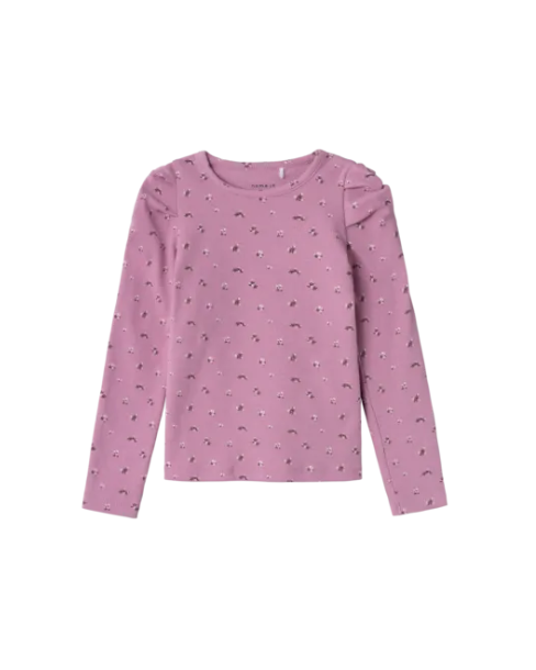 NAME IT NMFOLINNE LS SLIM TOP