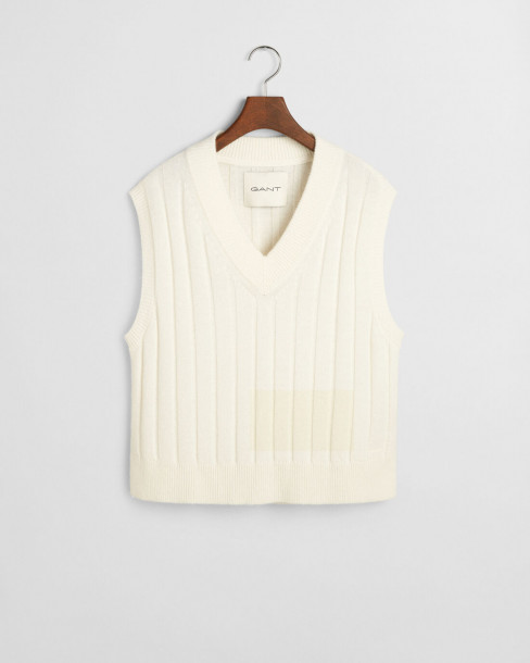 GANT DAM WIDE RIBBED WOOL...