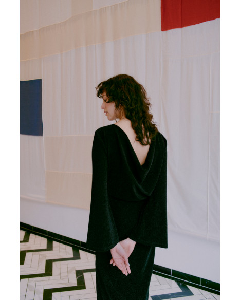 B.YOUNG BYSHILOH BACK DRESS