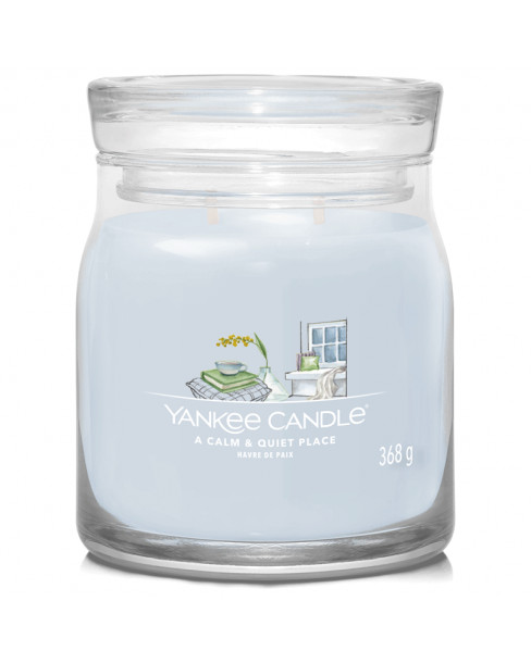 YANKEE CANDLE MEDIUM JAR -...