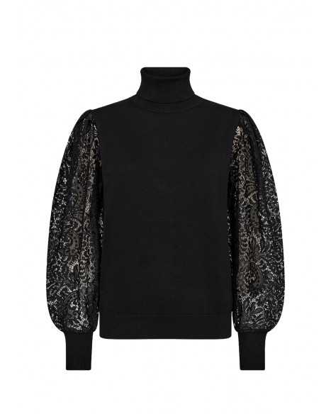 SOYA CONCEPT SC-DOLLIE PULLOVER-K - BLACK