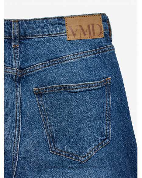 VERO MODA TESSA HR WIDE JEANS - MEDIUM BLUE DENIM