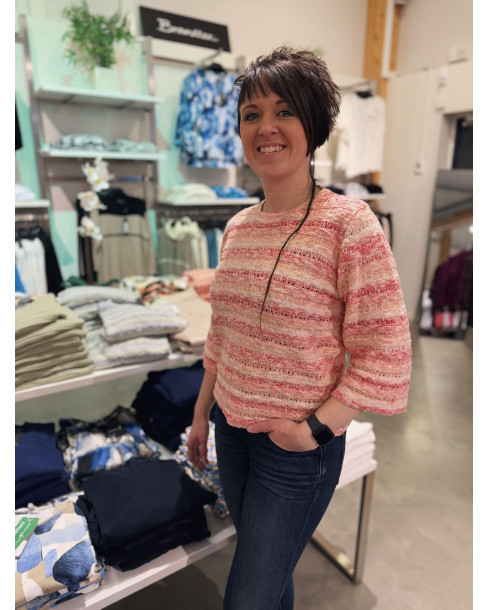 SIGNATURE 3/4 SLEEVE PULLOVER