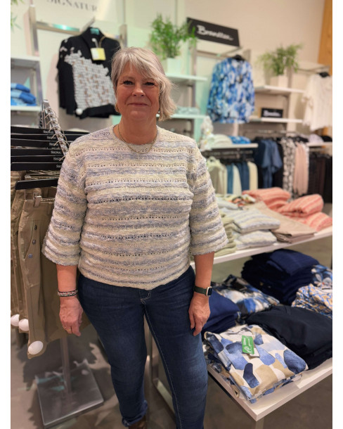 SIGNATURE 3/4 SLEEVE PULLOVER 2