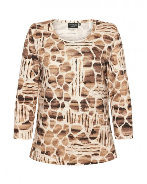 SIGNATURE  3/4 SLEEVE TOP