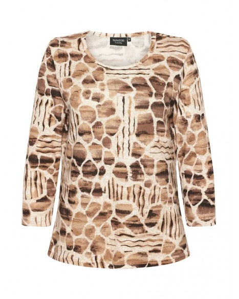 SIGNATURE  3/4 SLEEVE TOP