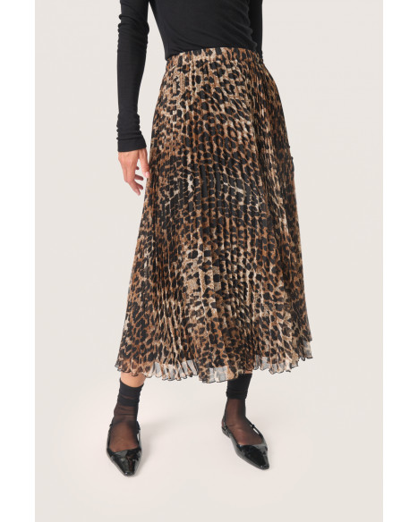 SOAKED IN LUXURY SLZAKIRA EVELINA PLISSE SKIRT