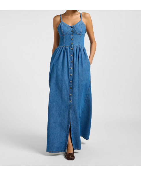 LEE CORSET MAXI DRESS