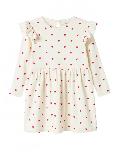 NAME IT NMFDHEART LS DRESS...