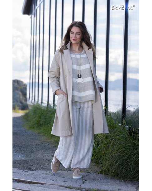 BOHÉME STRIPED PANTS