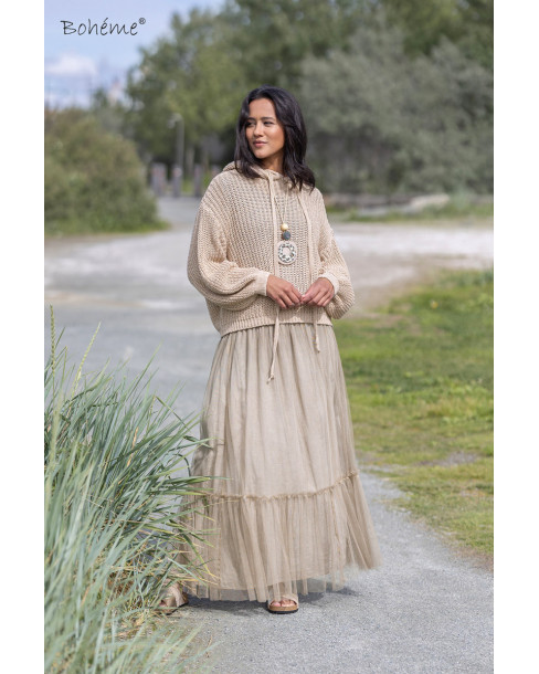 BOHÉME CHIFFON SKIRT