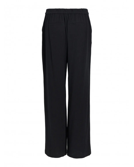 OBJECT OBJSANNE ALINE WIDE PANT NOOS - BLACK