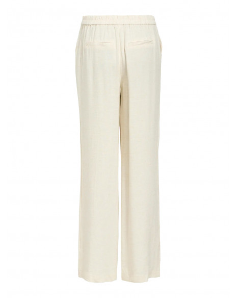 OBJECT OBJSANNE ALINE WIDE PANT NOOS - SANDSHELL
